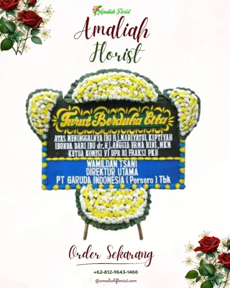 Papan Bunga Duka Parittokaya